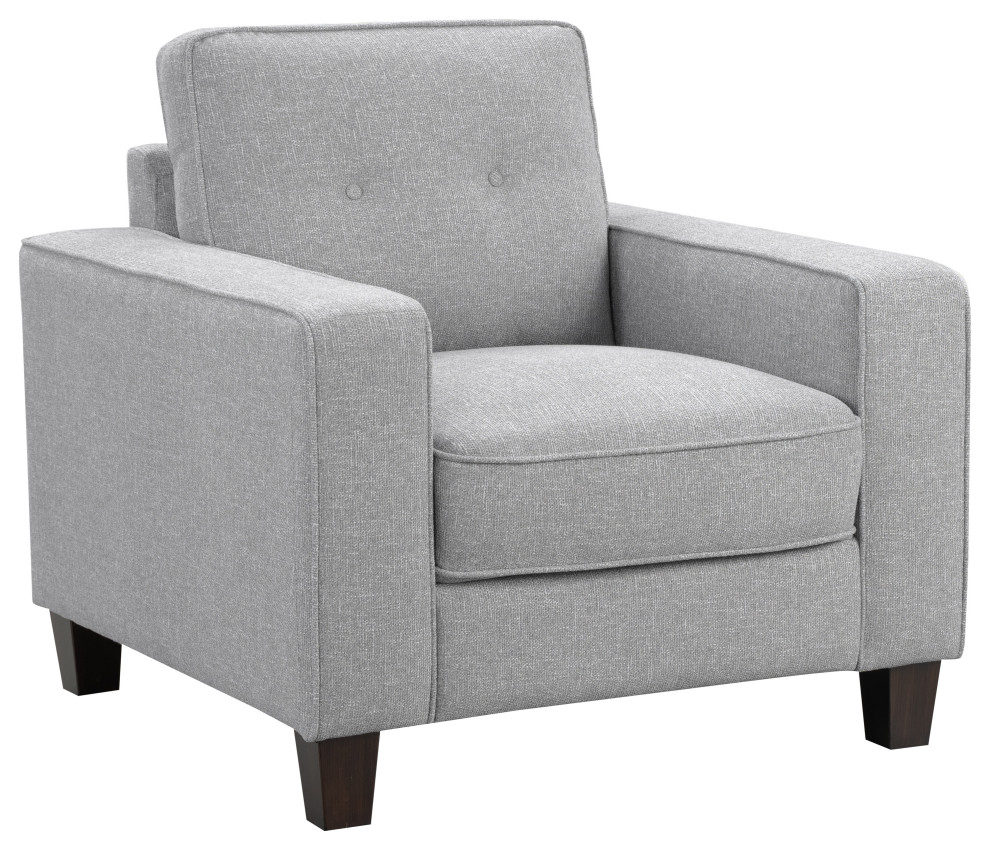 Xavier StainResistant Fabric Chair Transitional Armchairs And
