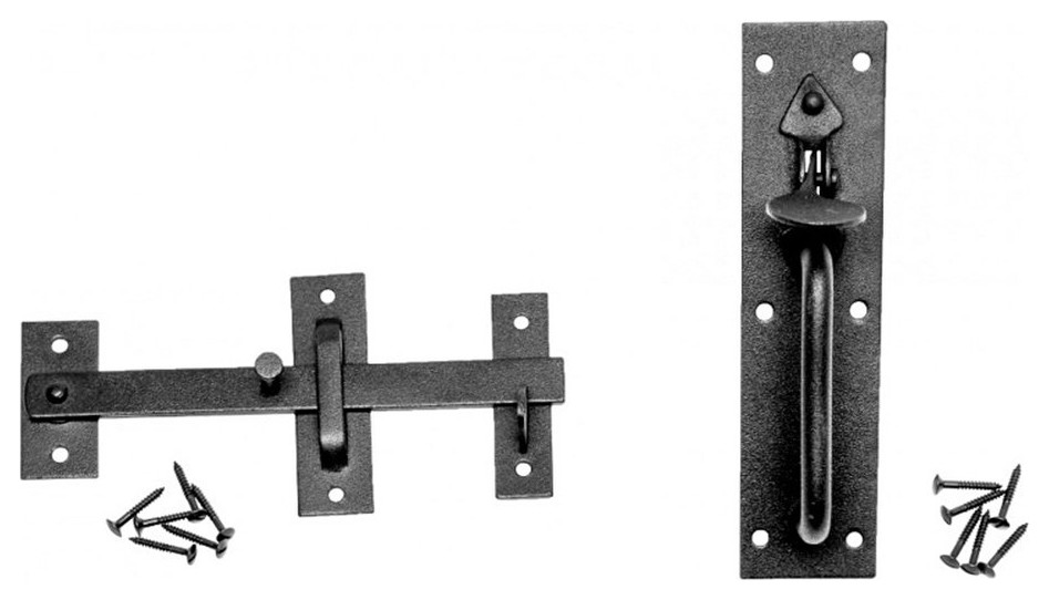 Black Iron Gate Door Latch Lock Norfolk Door Latches Hardware Door