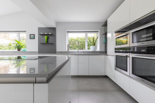 Blue's Blue modern-kueche