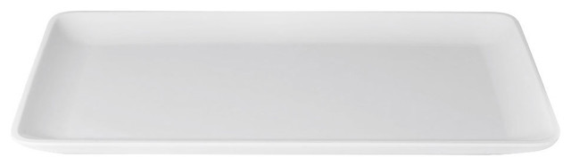 Abyss Belize Rectangular Tray, Set of 3, White