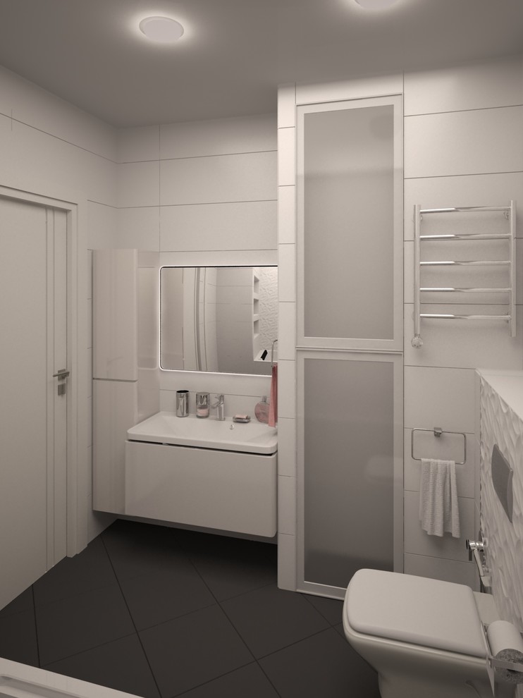 Белая ванная