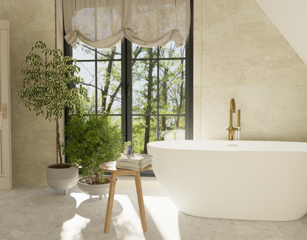 Progetto di ristrutturazione di una villa stile classico moderno