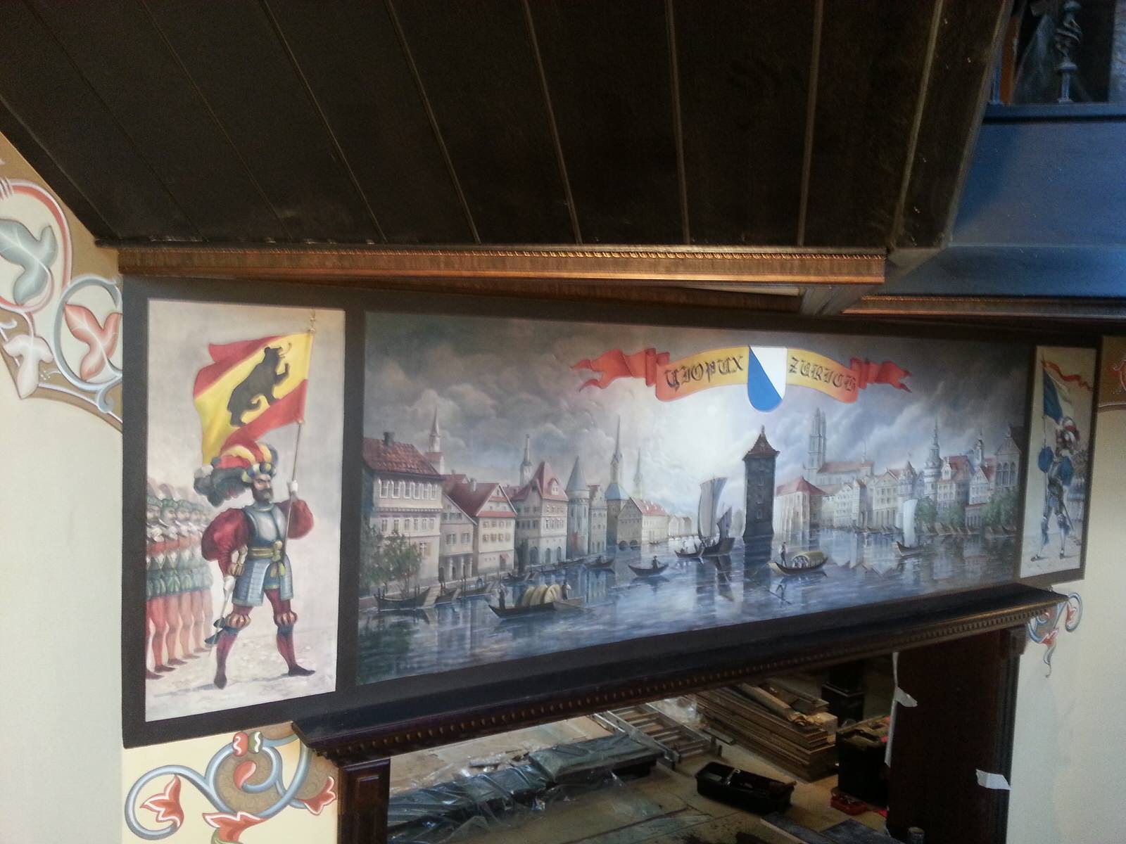 Коттедж в стиле средневековья