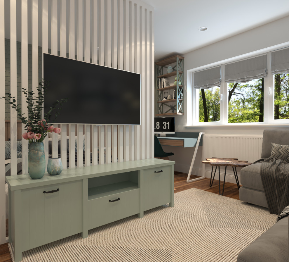 Маленькая однушка в старом фонде  "ДО и ПОСЛЕ"