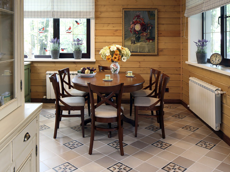 Дизайн интерьера деревянного дома 300 кв.м. в Крекшино