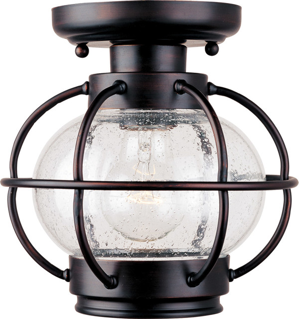 Maxim Portsmouth Aluminum Outdoor Ceiling Lighting Oil Rubbed Bronze 30508cdoi