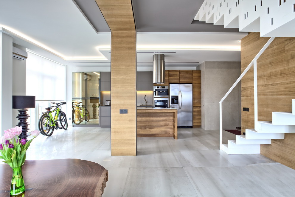 Кухня ANOVA в аскетичному інтер’єрі