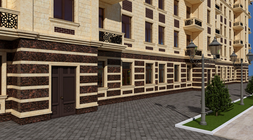 Проект Много-этажного жилого дома.