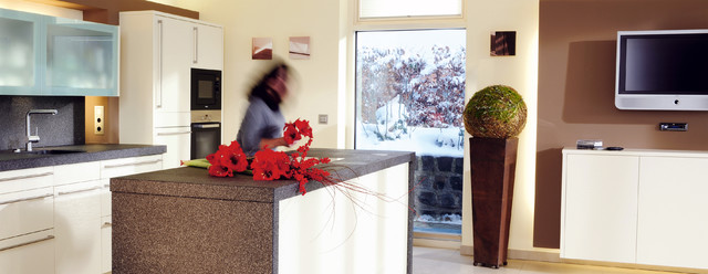 PLAU AM SEE contemporary-kitchen