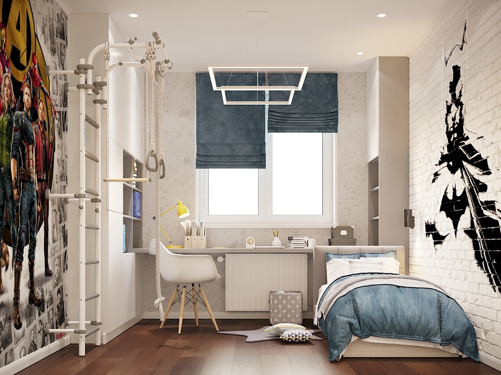 Спальня для мальчика 15 кв.м.