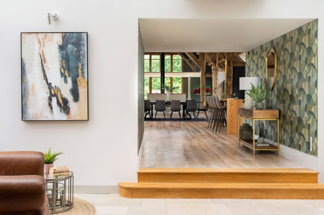 Converted Barn eclectic-entry