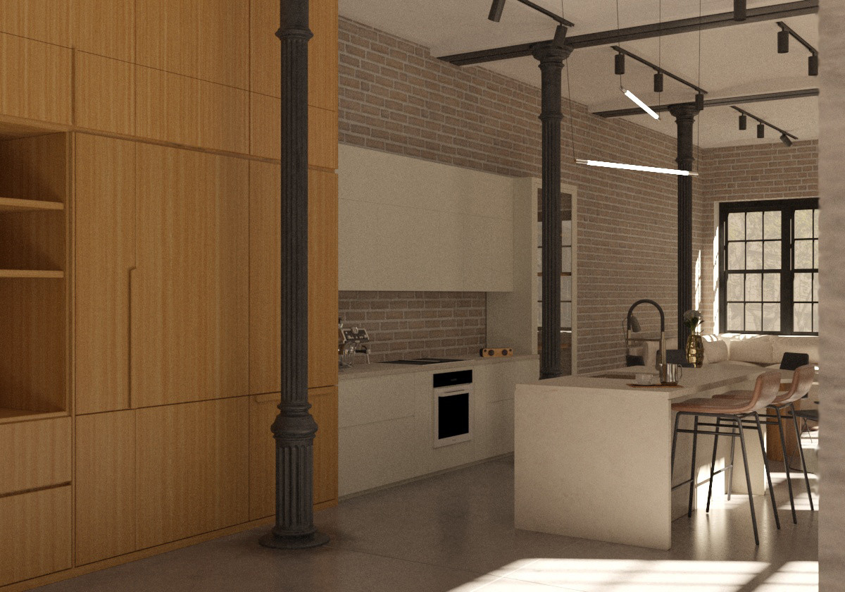 Лофт с оранжереей