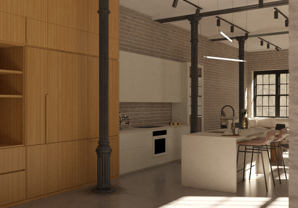 Лофт с оранжереей