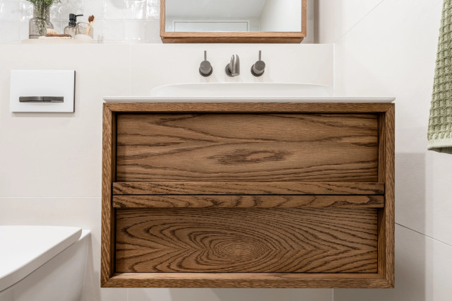 Paddington | Sleek Sanctuary | Ensuite & Study Bathroom contemporary-bathroom