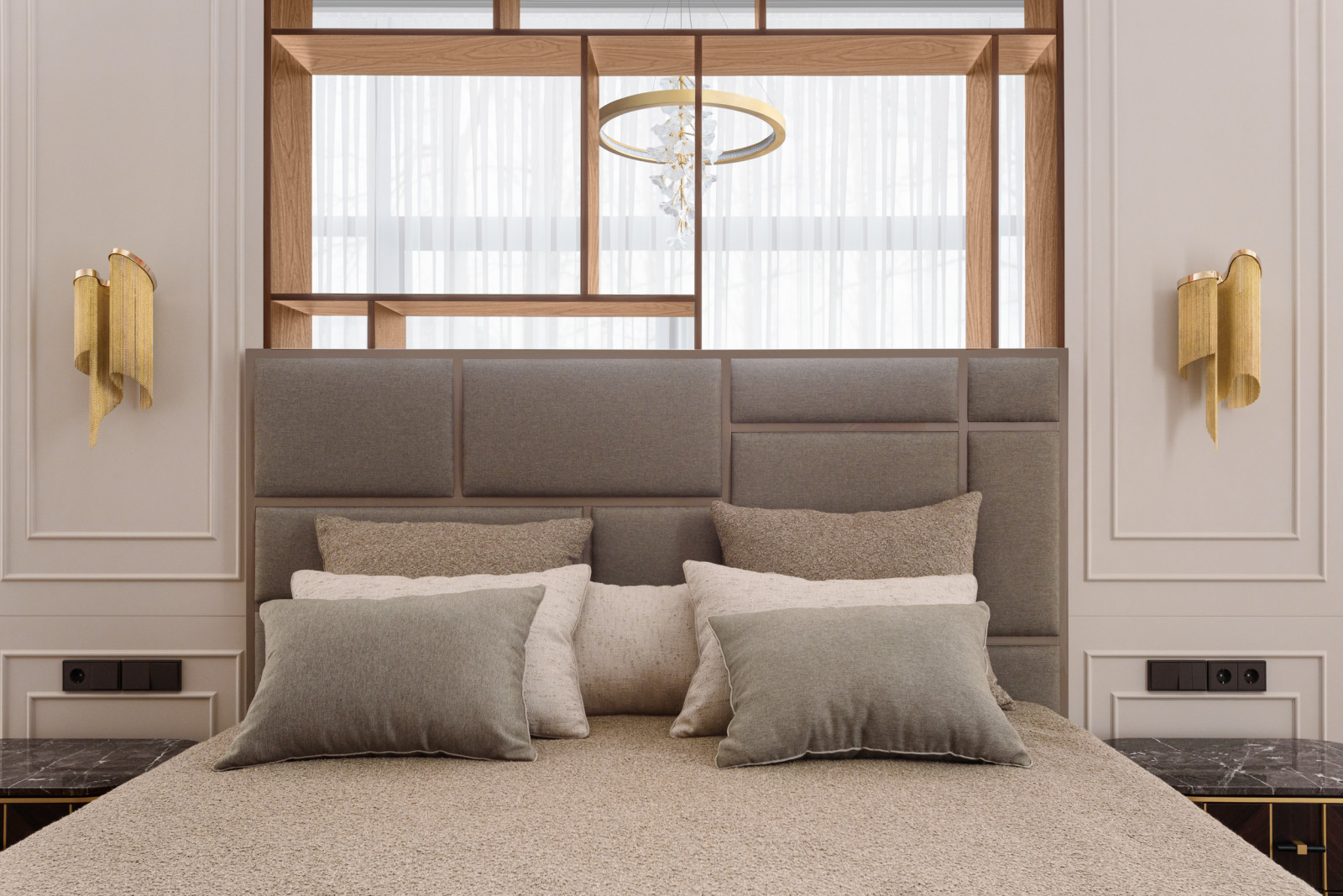 Таунхаус. Идеальная спальня. Зеркала в интерьере 2022