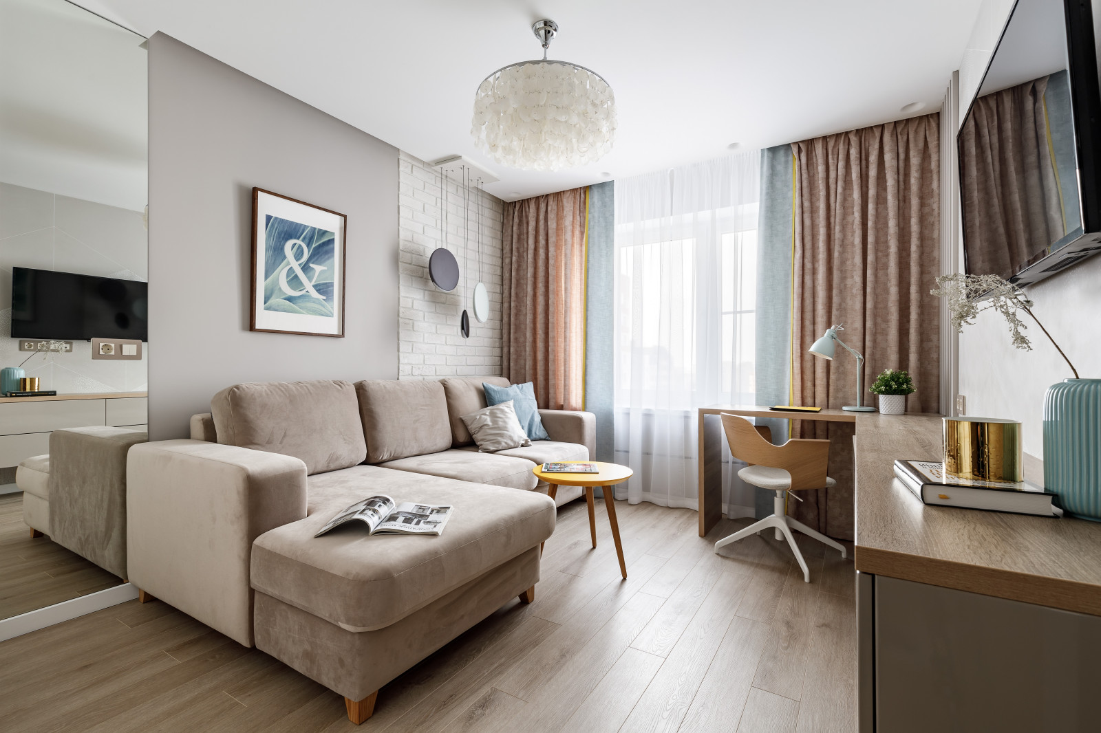 Гостиная из проекта свежий воздух