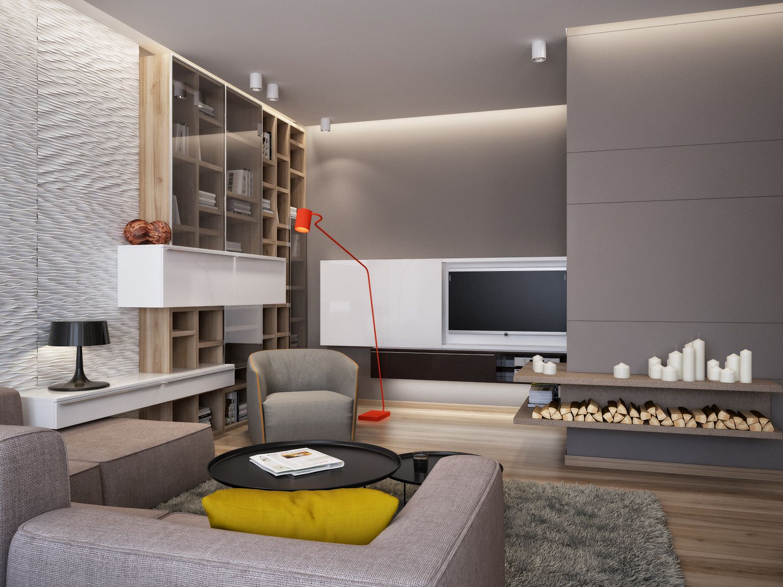 Минимализм для молодой пары