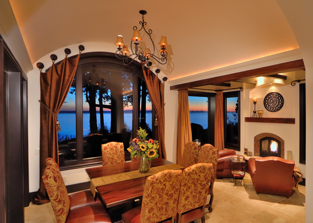 Waterfront Home klassisch-modern-esszimmer