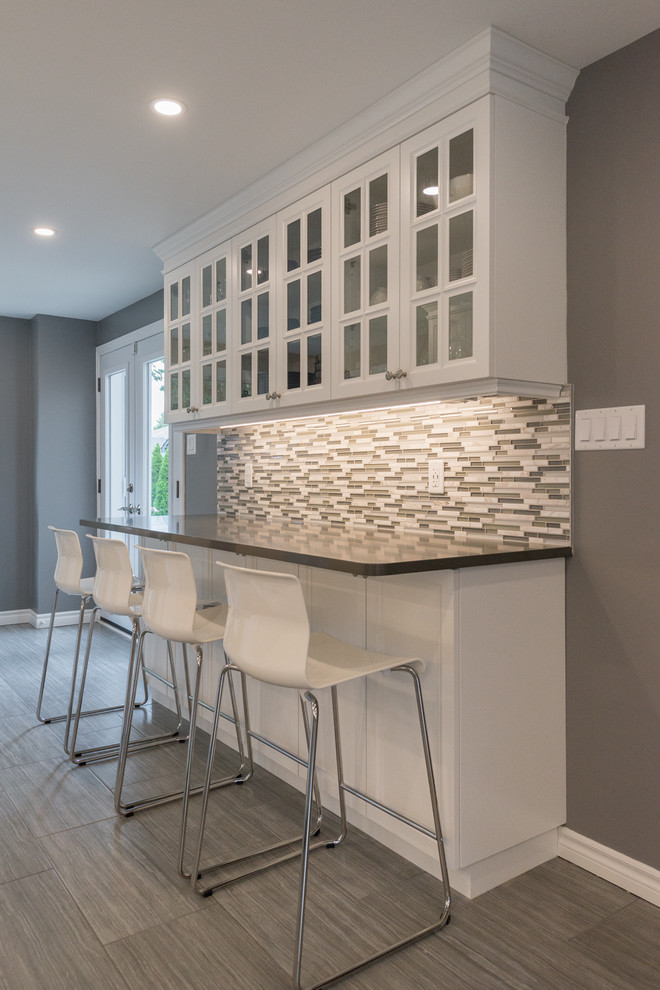 Inspiration for a transitional kitchen remodel in Toronto