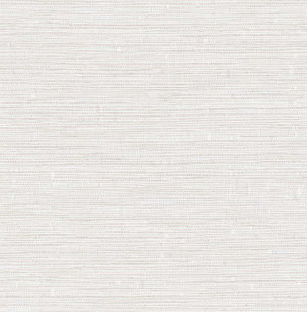 Alton OffWhite Faux Grasscloth Wallpaper Transitional Wallpaper