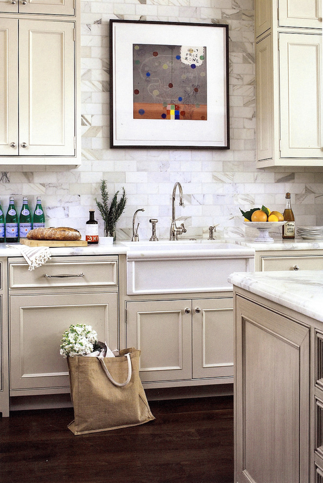 Inspiration for a transitional kitchen in San Francisco.