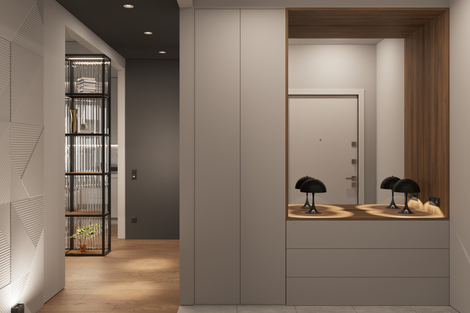 Проект интерьера квартиры "CREAM"