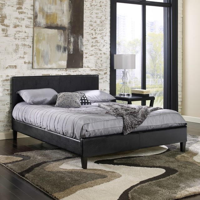 Pure Posture Upholstered Platform Bed - HC8834A2