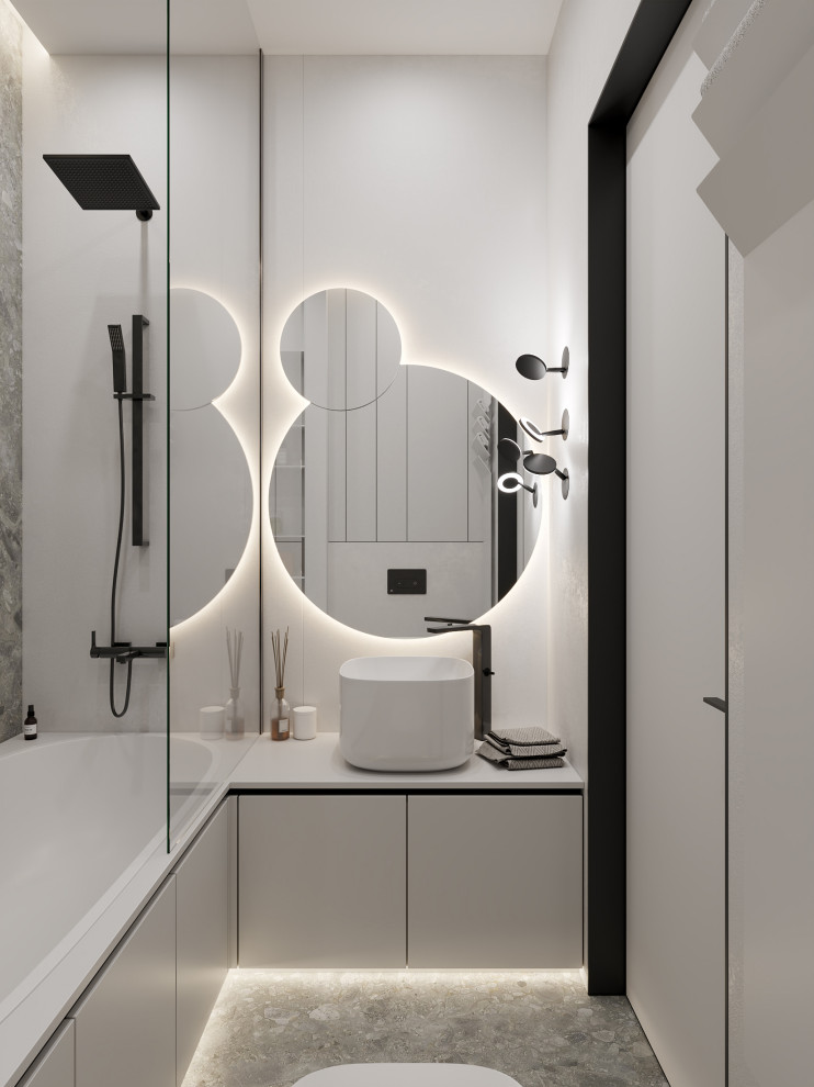 Дизайн трёхкомнатной квартиры в ЖК "Дом на Зелейной | Санкт-Петербург | Россия |