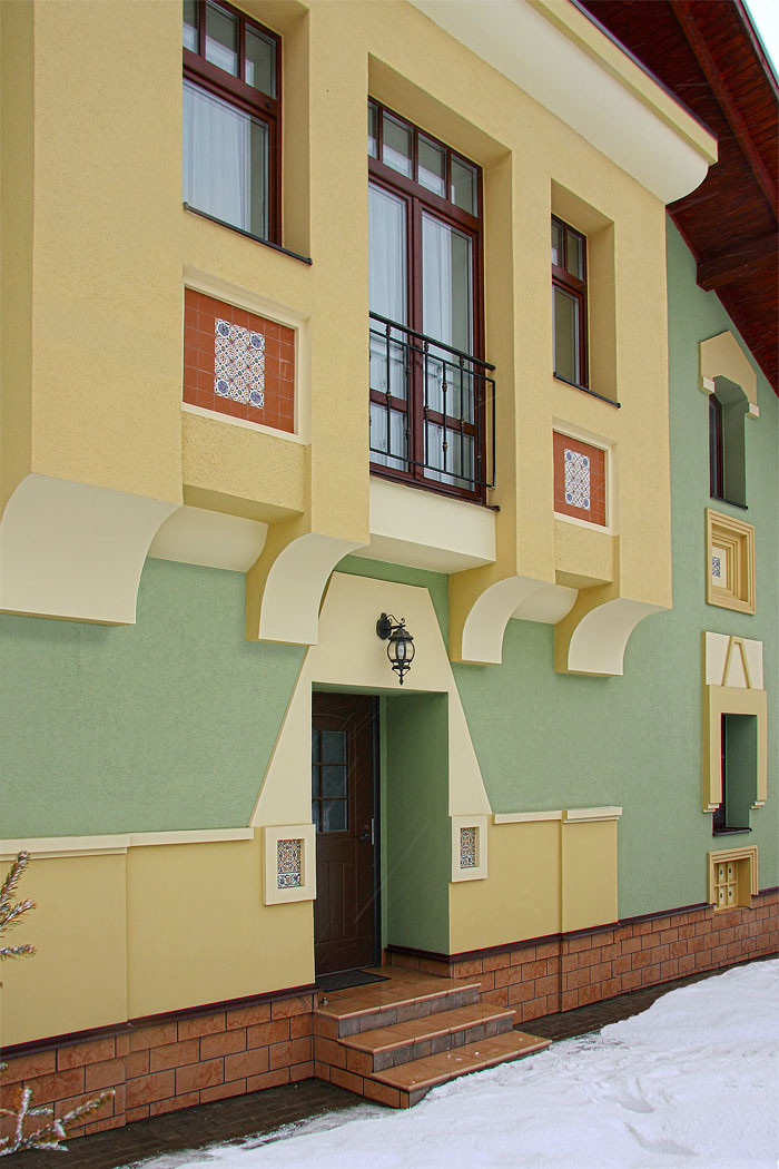 Проект загородного дома в деревне Лисавино