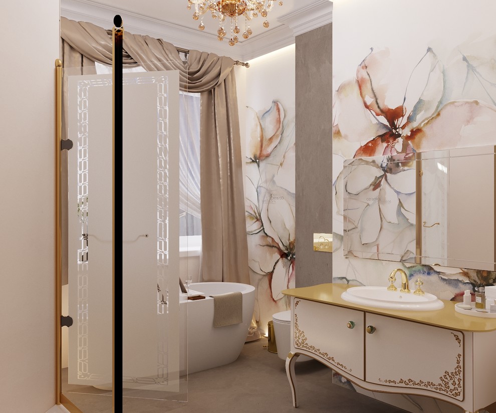 Роскошный интерьер загородного дома