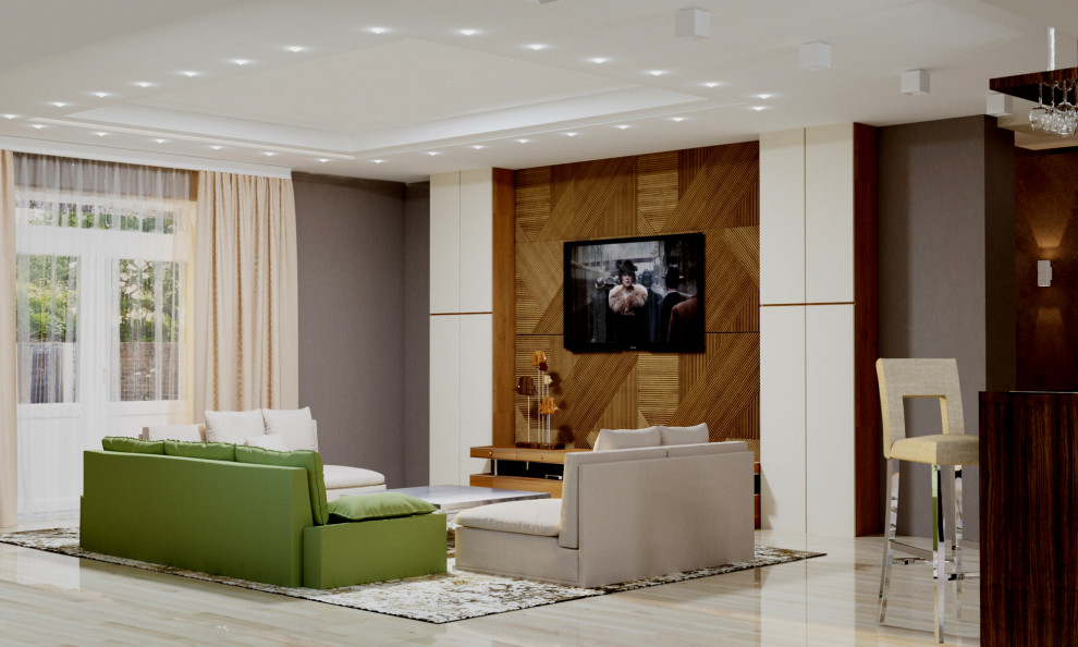 Дизайн-проект коттеджа площадью 250 кв.м