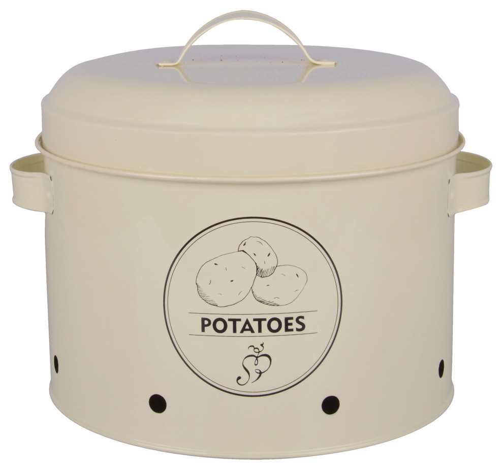 Potato Storage Tin Farmhouse Food Storage Containers by Parpadi