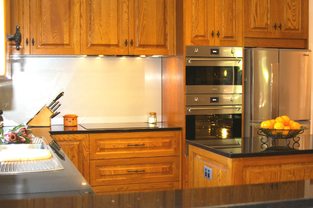 Today's Transitional Solid Timber Kitchen transitional-kitchen
