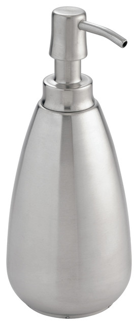 InterDesign Nogu Bath Soap Dish Brushed Stainless Steel