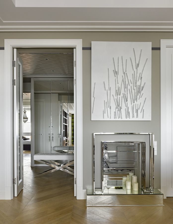 Современный интерьер с элементами ретро