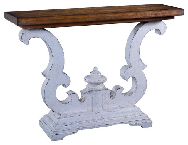 Console Table Cambridge Solid Wood Scroll Traditional Console Table Cambridge Solid Wood