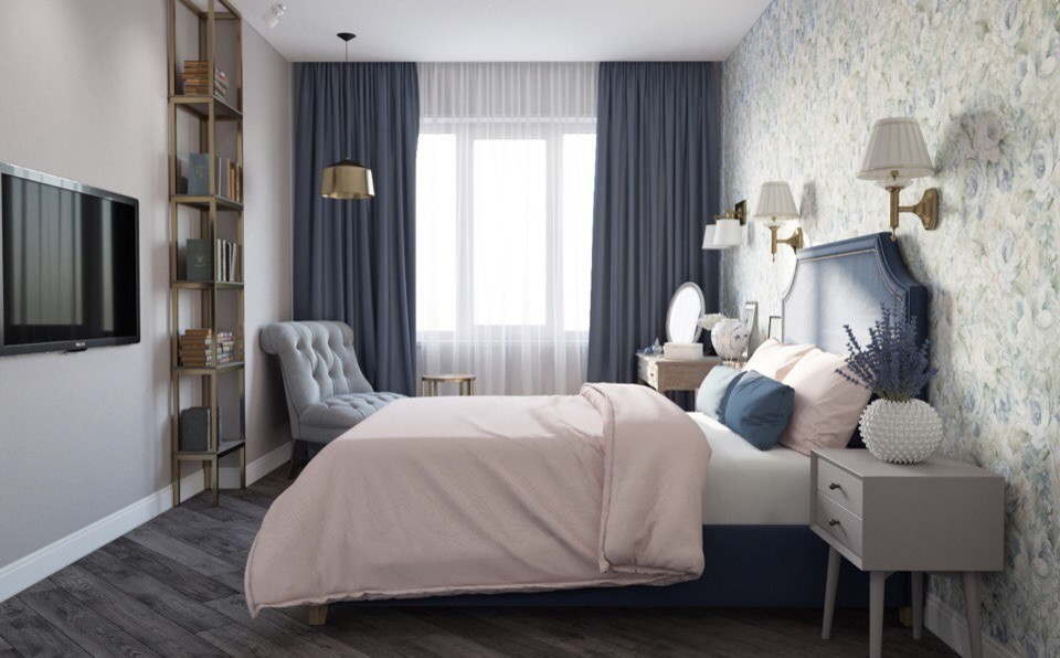 Трехкомнатная квартира для молодой семьи с тремя детьми