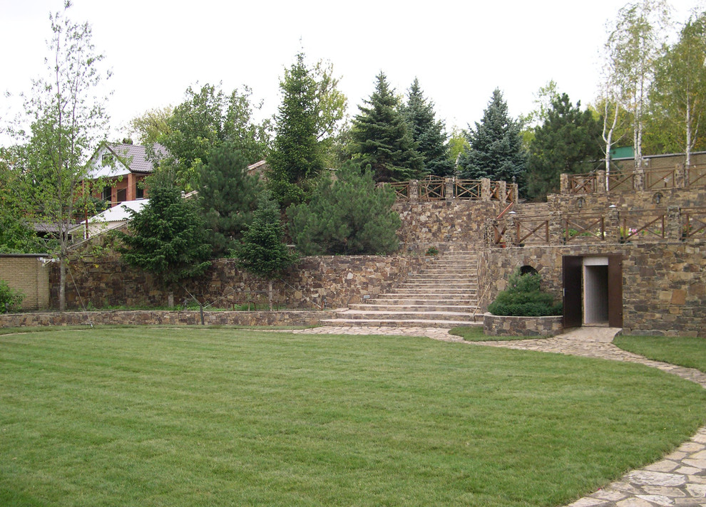 Ландшафт на рельефе