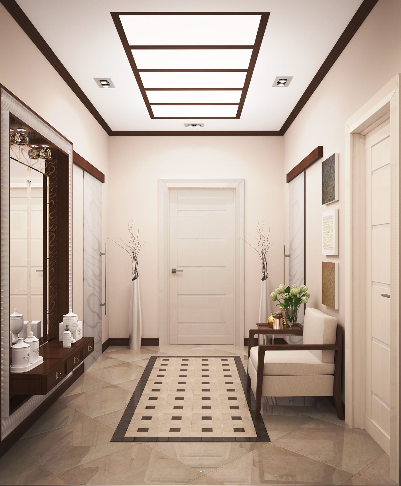 3-х комнатная квартира в ЖК Мичуринский, 107 кв.м.