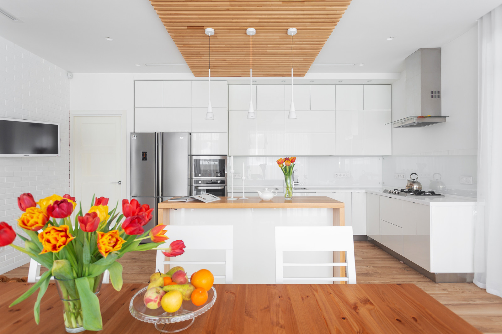 Загородный одноэтажный дом