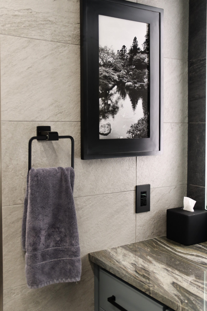 Masculine Contemporary Bath