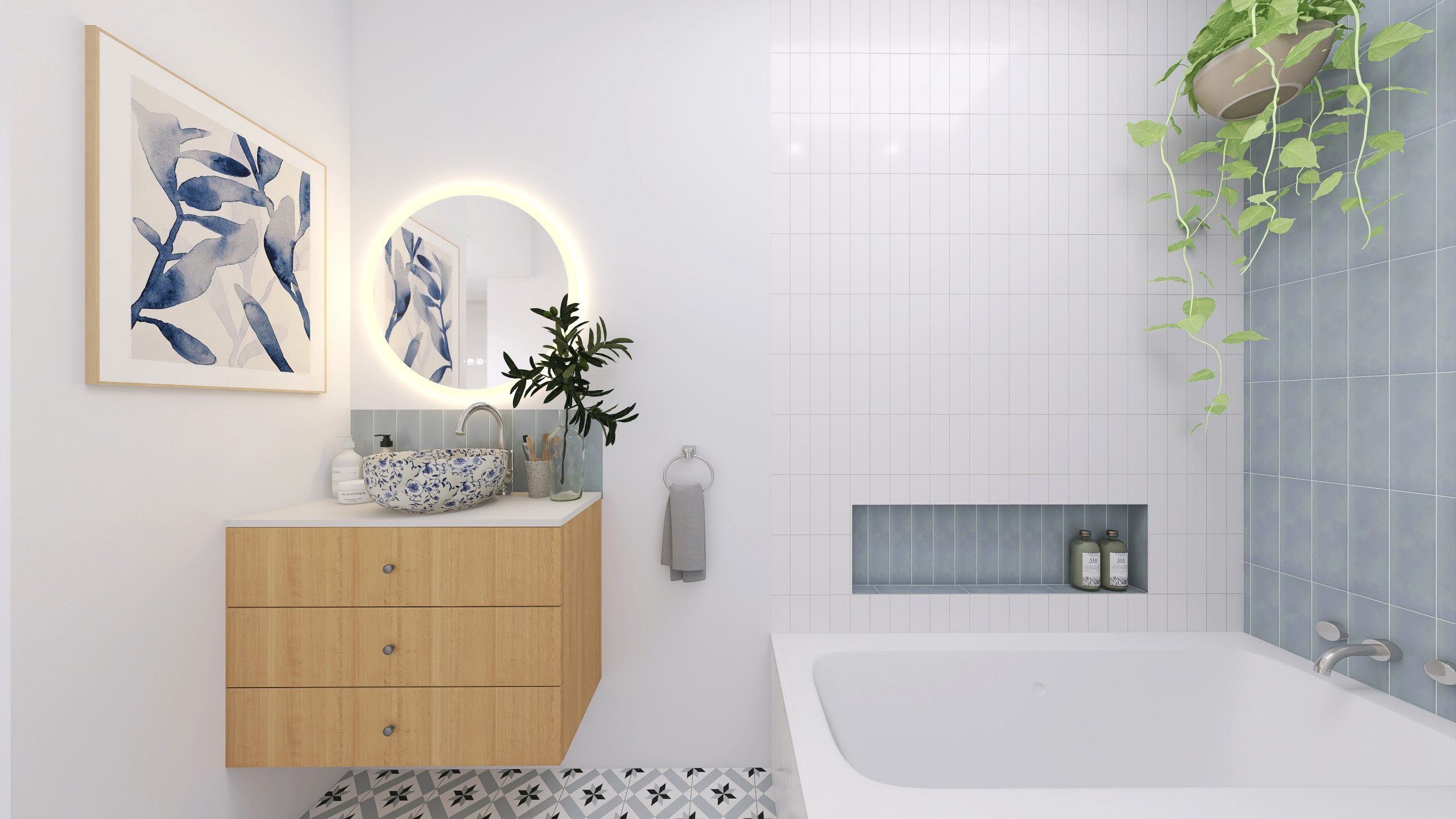 Projet Bel Etage - salle de bain