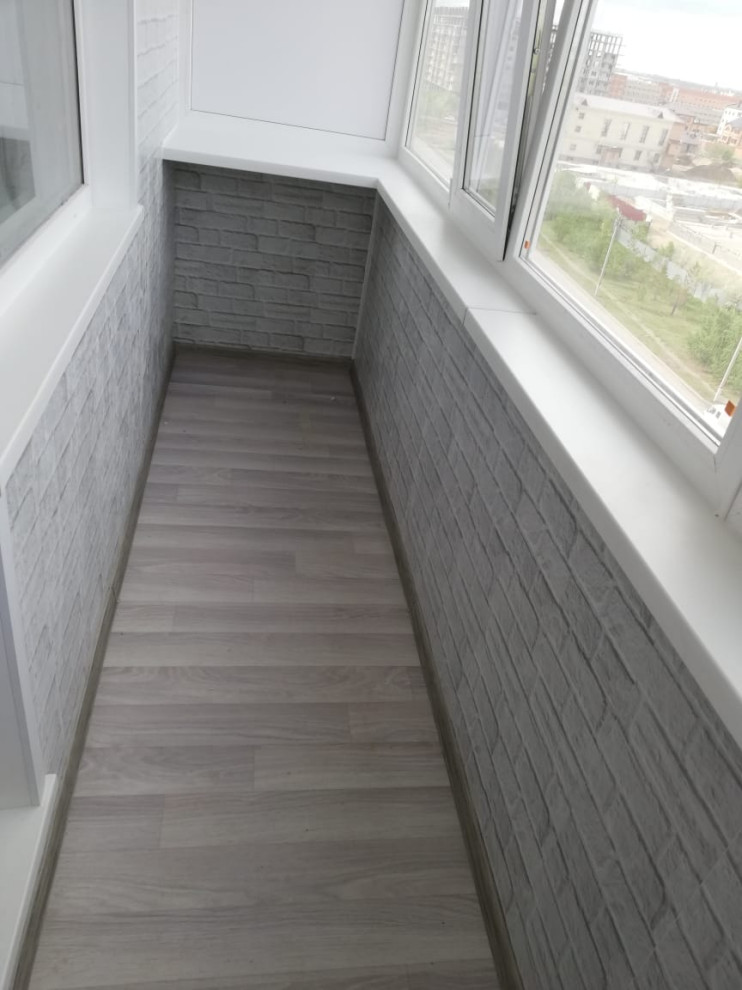 Обшивка балкона