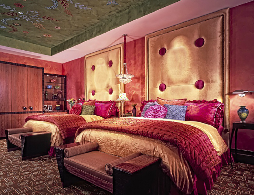 Bedroom - transitional bedroom idea in Other