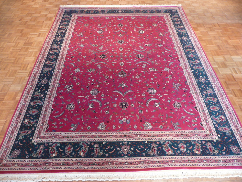 9x12 Kashan Rug, 9x12 Traditional Area Rugs by Oriental Rug