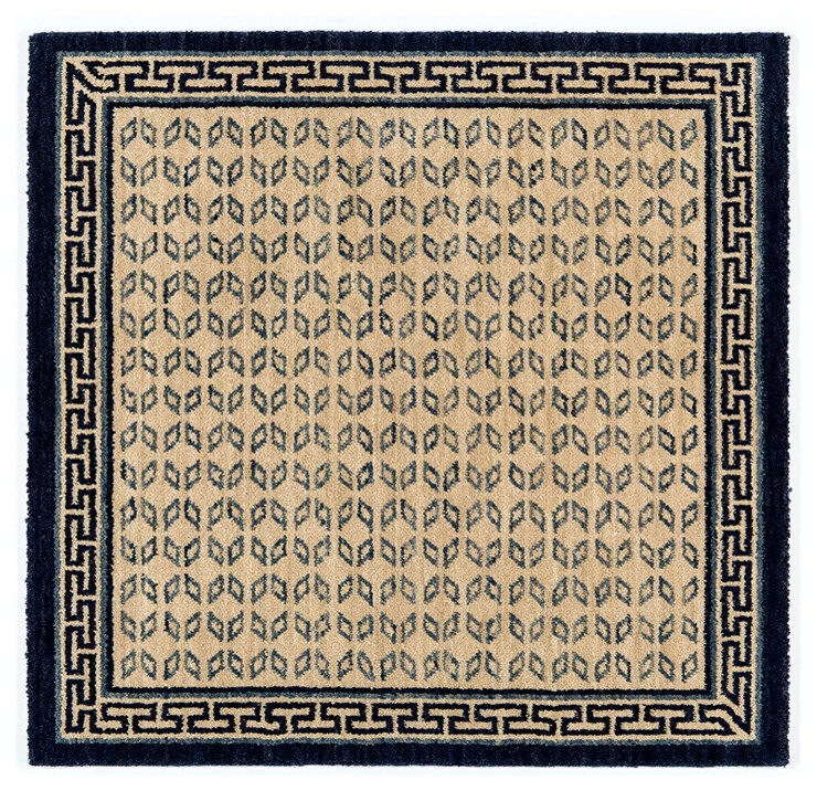 Geometry Runner, 12' Contemporary Hall And Stair Runners by