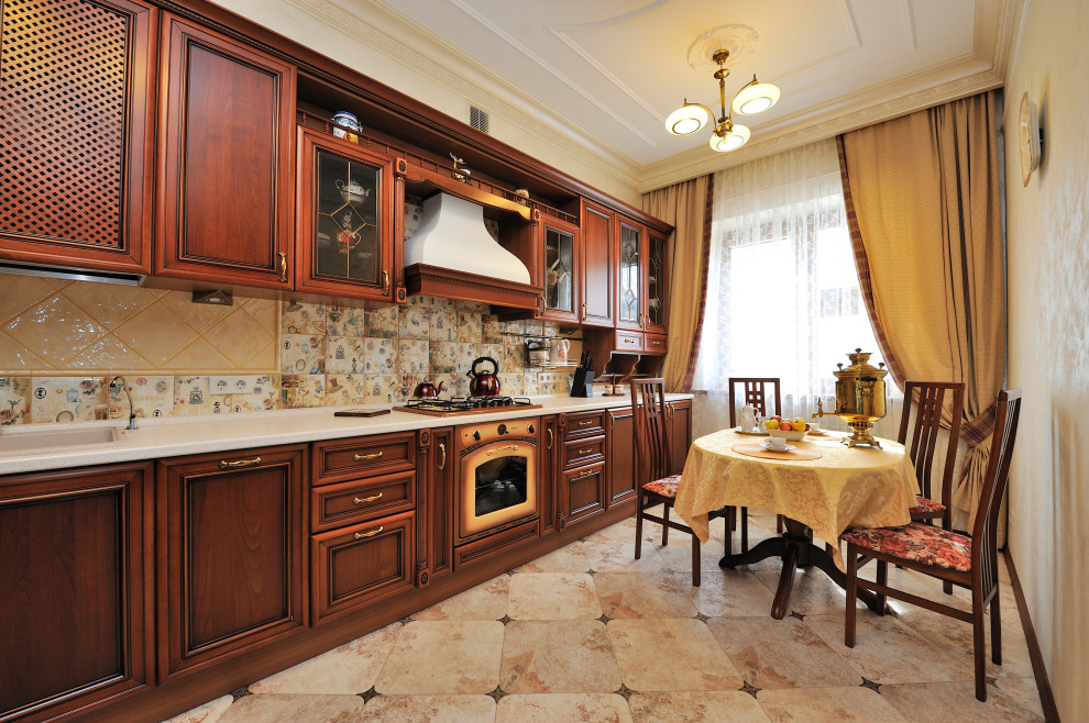 Интерьер дома в классическом стиле (250 кв м)