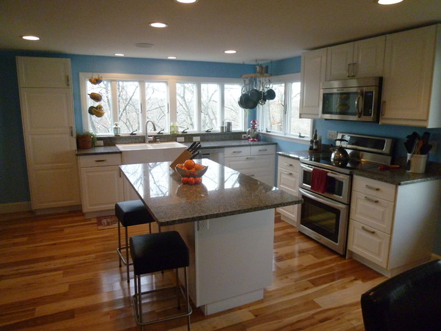 Hingham Kitchen Transformation eclectic-kitchen