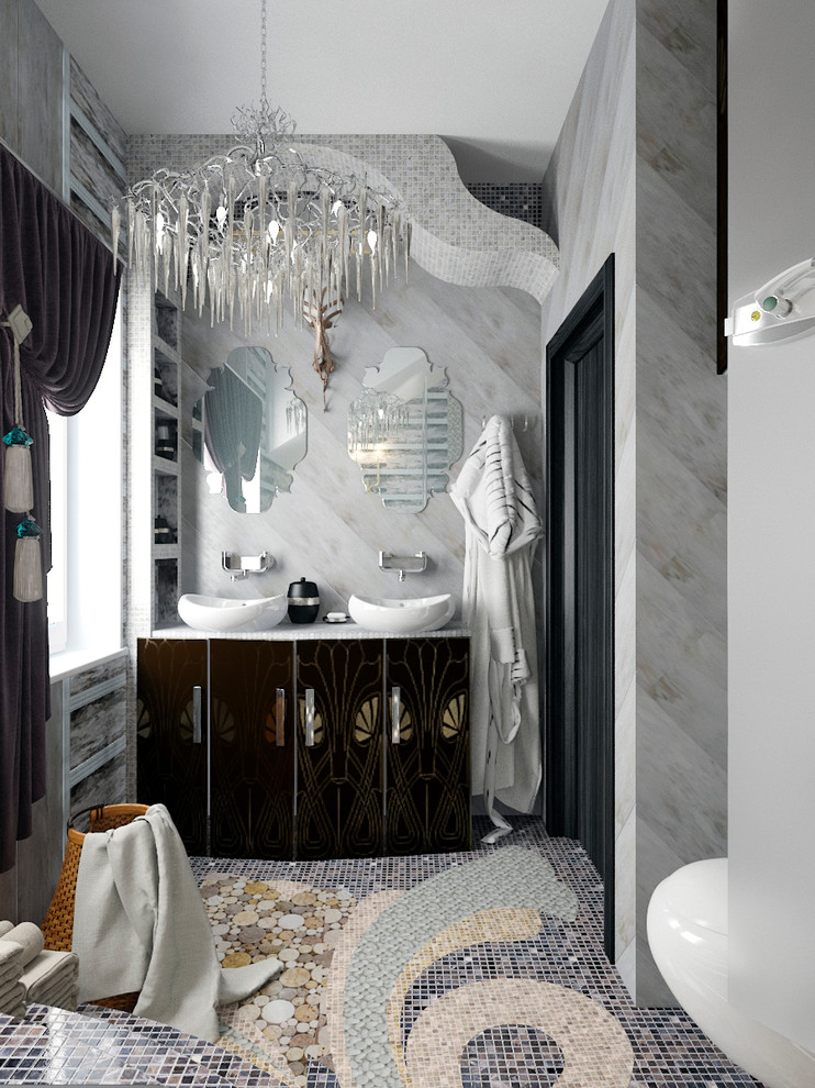 Дизайн ванной в частном доме