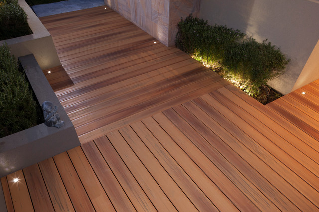 DuraLife Siesta Decking in Golden Teak - Contemporary - Terrace